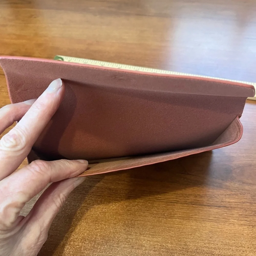 Missoni Brown Basketweave Glasses Case
